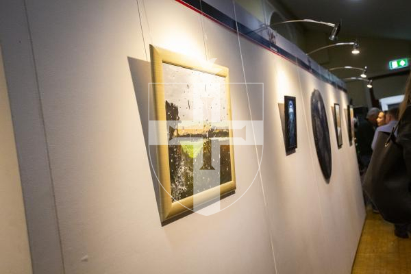 Picture by Luke Le Prevost. 29-11-23.
Sovereign Art Foundation Students Prize exhibition, auction and awards at St James.