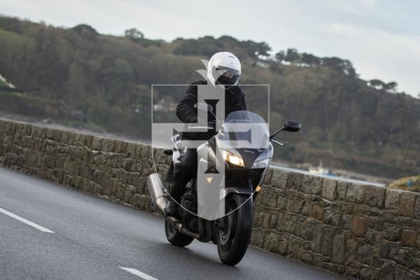Bikers gathered at Guernsey Pearl to join in the RGLI memorial ride to the Sunken Gardens for the remembrance service.