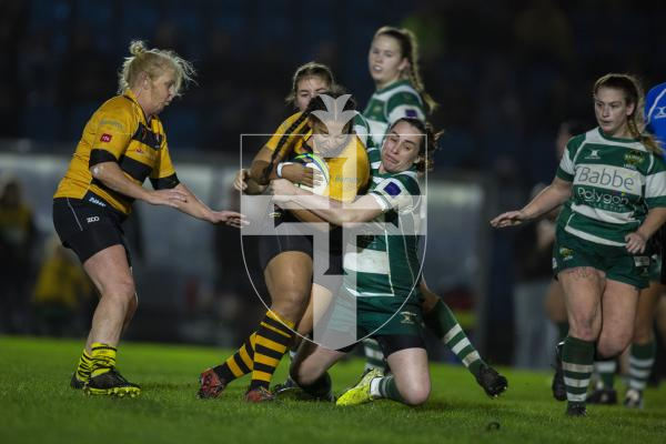 Picture by Luke Le Prevost. 18-11-23.
Ladies rugby action at Footes Lane - Raiders Ladies v Canterbury Women