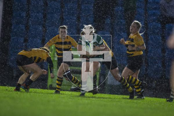 Picture by Luke Le Prevost. 18-11-23.
Ladies rugby action at Footes Lane - Raiders Ladies v Canterbury Women