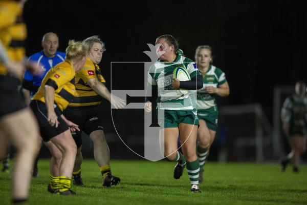 Picture by Luke Le Prevost. 18-11-23.
Ladies rugby action at Footes Lane - Raiders Ladies v Canterbury Women