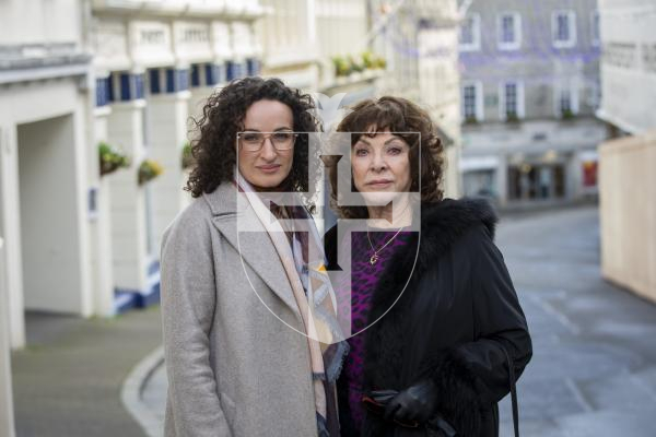 Picture by Luke Le Prevost. 03-12-23.
Interview with Jasmine Cohen (left) and Sandra King, who are Jewish, regarding the ongoing conflict in Palestine.