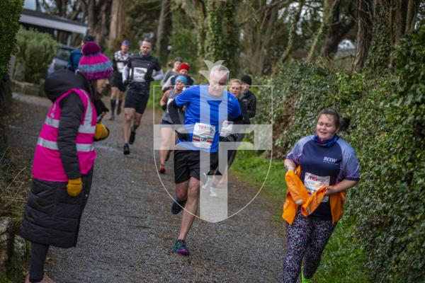 Picture by Luke Le Prevost. 03-12-23.
'Beast of the East' coastal challenge athletics running race starting and finishing at Jerbourg.