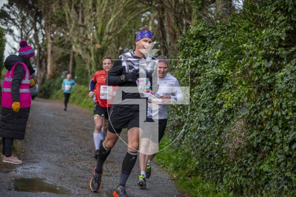 Picture by Luke Le Prevost. 03-12-23.
'Beast of the East' coastal challenge athletics running race starting and finishing at Jerbourg.