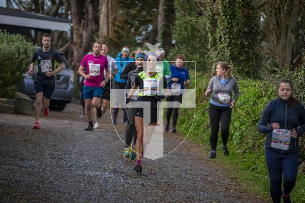 Picture by Luke Le Prevost. 03-12-23.
'Beast of the East' coastal challenge athletics running race starting and finishing at Jerbourg.
