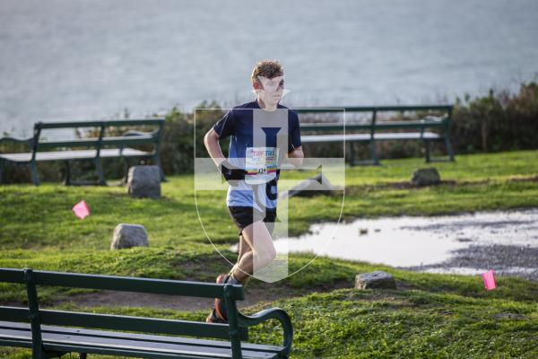 Picture by Luke Le Prevost. 03-12-23.
'Beast of the East' coastal challenge athletics running race starting and finishing at Jerbourg.
