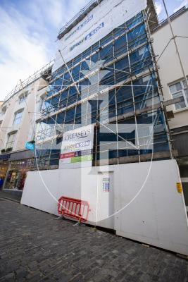 Picture by Luke Le Prevost. 01-12-23.
Update on the development of the former HSBC building into Creaseys new store.