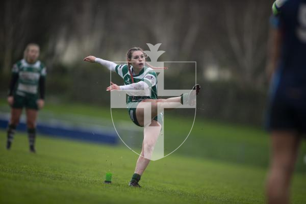 Picture by Luke Le Prevost. 02-12-23.
Women's rugby action at Footes Lane - Raiders Ladies v Guildford Gazelles