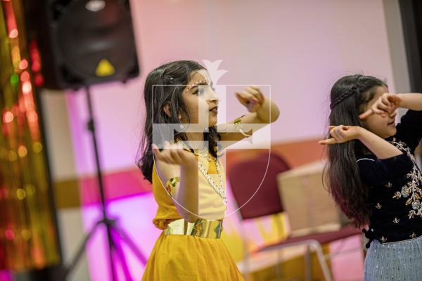 Picture by Sophie Rabey.  16-03-24.  Holi - Festival of Colours - celebration at Cobo Community Centre.  A series of perfomances were played out to explain the story of the famous Hindu festival.
Thaarini Rao (7)