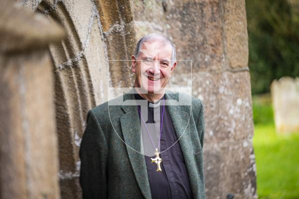 Picture by Sophie Rabey.  25-03-24.  The Right Reverend Michael Burrows, Bishop of Tuam, Limerick and Killaloe.  He is pictured at St Peters Church, Leading some Holy Week reflections.