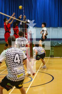 Picture by Sophie Rabey.  31-03-24.  Volleyball Action at Beau Sejour.  Guernsey vs Army.