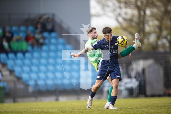 Picture by Sophie Rabey.  13-04-24.  Football Action at Footes Lane - GFC vs Binfield