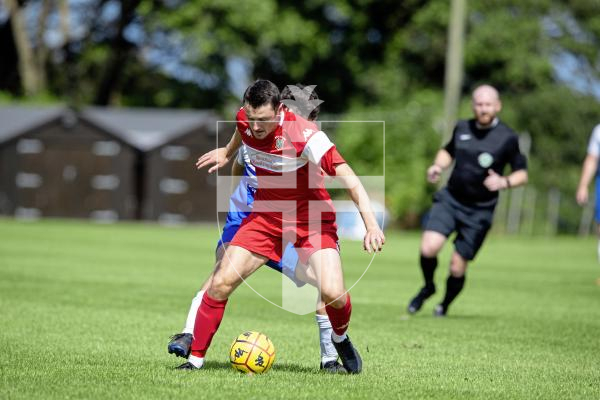 Picture by Peter Frankland. 23-08-24 Football at St Peter's. Sylvans v Rovers.