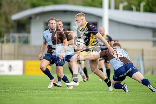 Picture by Peter Frankland. 23-08-24 Rugby at Footes Lane. Guernsey Raiders pre-season game against Rotherham Titans.