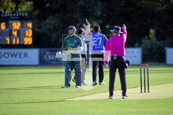 Picture by Peter Frankland. 23-08-24 Cricket at KGV - Guernsey v Estonia in T20 World Cup qualifiers.