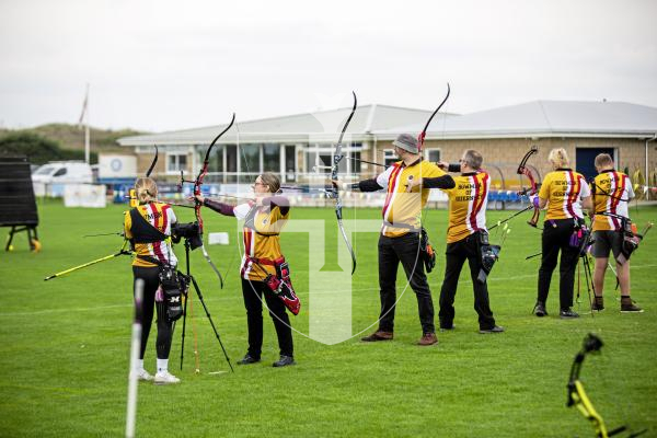 Picture by Sophie Rabey.  07-09-24.  Archery action at Port Soif.