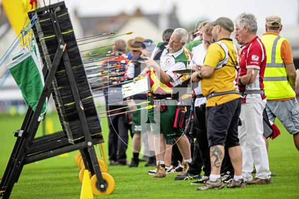 Picture by Sophie Rabey.  07-09-24.  Archery action at Port Soif.