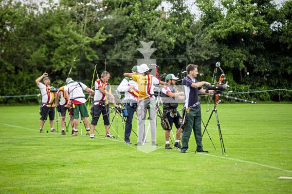 Picture by Sophie Rabey.  07-09-24.  Archery action at Port Soif.