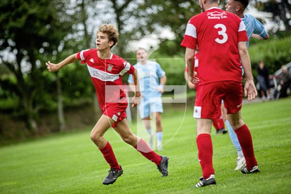 Picture by Sophie Rabey.  07-09-24.  Football action at St Peters, Sylvans vs North.