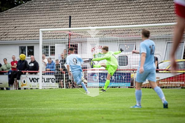 Picture by Sophie Rabey.  07-09-24.  Football action at St Peters, Sylvans vs North.