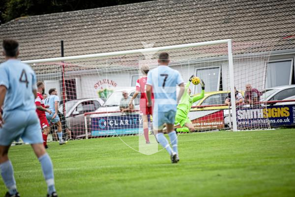 Picture by Sophie Rabey.  07-09-24.  Football action at St Peters, Sylvans vs North.