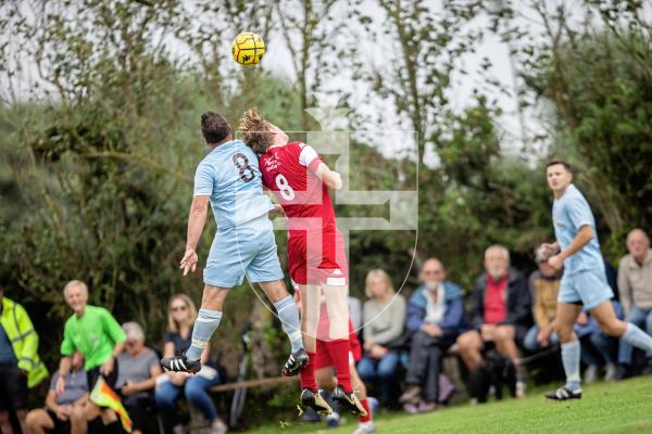 Picture by Sophie Rabey.  07-09-24.  Football action at St Peters, Sylvans vs North.