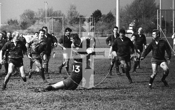 Picture by Guernsey Press. Siam Cup 1994 for 30th Anniversary celebration. Rugga