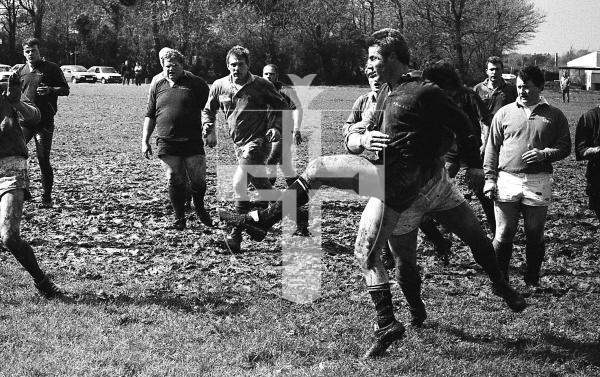 Picture by Guernsey Press. Siam Cup 1994 for 30th Anniversary celebration. Rugga