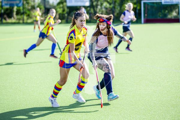 Picture by Karl Dorfner. 14-09-2024 - Action from Footes Lane Women's hockey - Puffins v Cubs