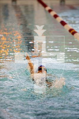 Picture by Sophie Rabey.  05-10-24.  GASA 100m Championships 2024 at St Sampsons High School.
Open/Male 9 & Over 100 SC Meter Backstroke.
Alfie Skinner.