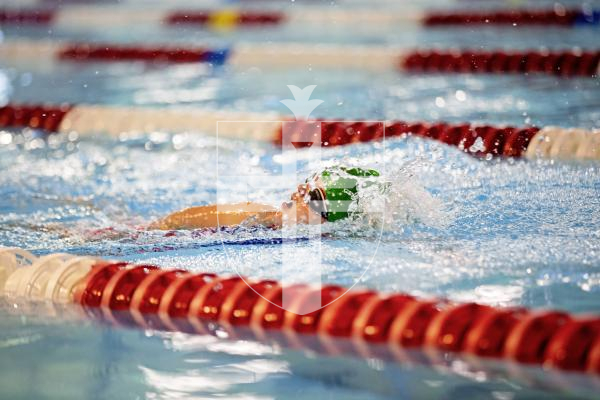 Picture by Sophie Rabey.  05-10-24.  GASA 100m Championships 2024 at St Sampsons High School.
Female 9 & Over 100 SC Meter IM.