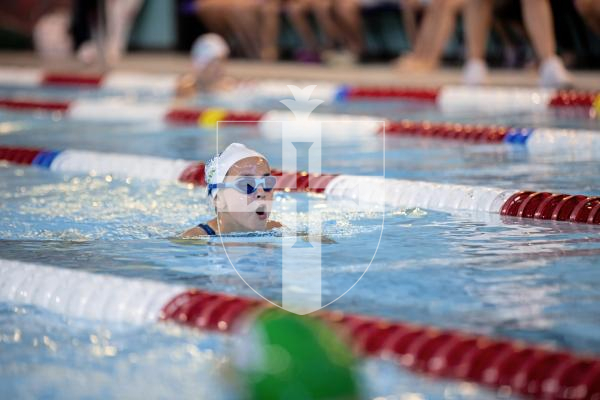 Picture by Sophie Rabey.  05-10-24.  GASA 100m Championships 2024 at St Sampsons High School.
Female 9 & Over 100 SC Meter IM.
Chelsea Parsons.