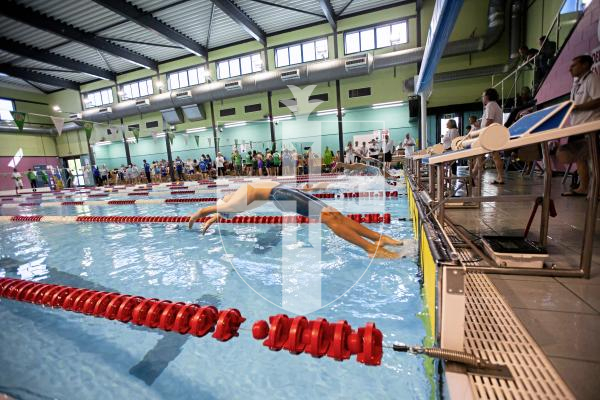 Picture by Sophie Rabey.  05-10-24.  GASA 100m Championships 2024 at St Sampsons High School.
Open/Male 9 & Over 100 SC Meter Backstroke.
Heat 6 of 7