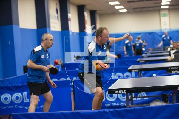 Picture by Peter Frankland. 13-09-24 Table Tennis - Veterans Home Nations 2024 Championships.