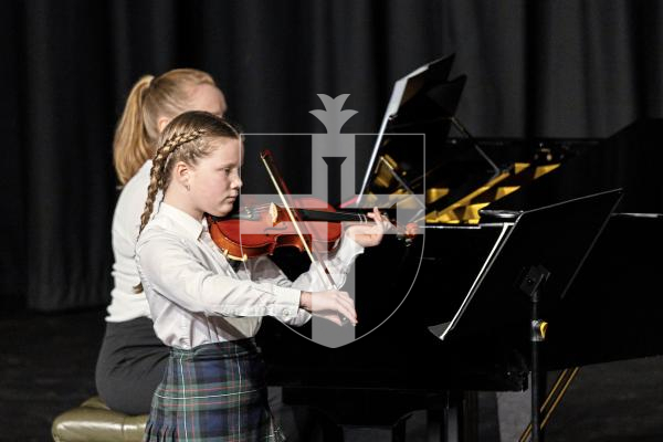 Picture by Sophie Rabey.  06-03-25.  Guernsey Eisteddfod 2025 at Beau Sejour. 
Friday 7th March - Morning Session.  Class M041.  Violin Under 11. (The Shawland Cup)
Ella Bryant - Dublin Time.