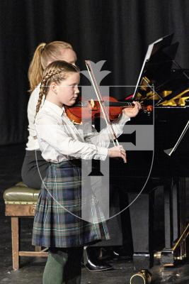 Picture by Sophie Rabey.  06-03-25.  Guernsey Eisteddfod 2025 at Beau Sejour. 
Friday 7th March - Morning Session.  Class M041.  Violin Under 11. (The Shawland Cup)
Ella Bryant - Dublin Time.