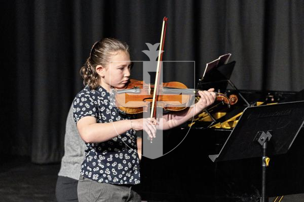 Picture by Sophie Rabey.  06-03-25.  Guernsey Eisteddfod 2025 at Beau Sejour. 
Friday 7th March - Morning Session.  Class M041.  Violin Under 11. (The Shawland Cup)
Katie Waylen - Kontretanz