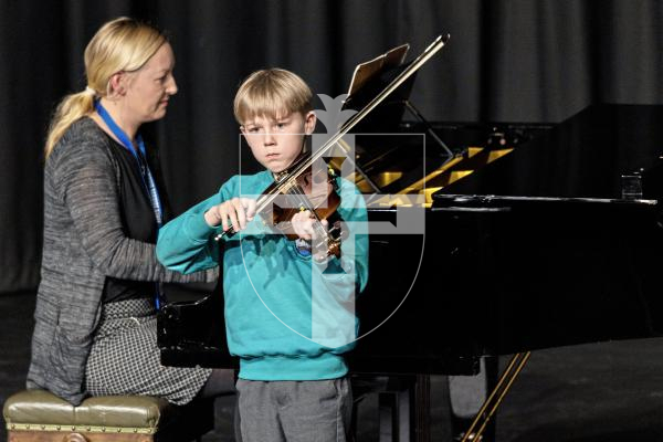 Picture by Sophie Rabey.  06-03-25.  Guernsey Eisteddfod 2025 at Beau Sejour. 
Friday 7th March - Morning Session.  Class M041.  Violin Under 11. (The Shawland Cup)
Cooper Markham - Jasmine Flower