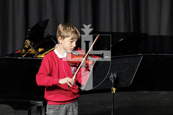 Picture by Sophie Rabey.  06-03-25.  Guernsey Eisteddfod 2025 at Beau Sejour. 
Friday 7th March - Morning Session.  Class M041.  Violin Under 11. (The Shawland Cup)
Ezra Gist - Paradise