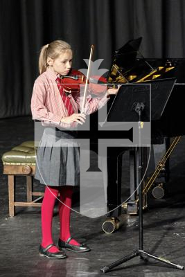 Picture by Sophie Rabey.  06-03-25.  Guernsey Eisteddfod 2025 at Beau Sejour. 
Friday 7th March - Morning Session.  Class M041.  Violin Under 11. (The Shawland Cup)
Lizzie Touzeau - Domino