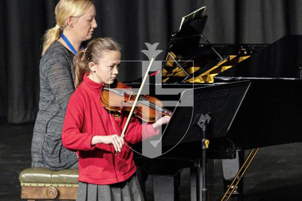 Picture by Sophie Rabey.  06-03-25.  Guernsey Eisteddfod 2025 at Beau Sejour. 
Friday 7th March - Morning Session.  Class M041.  Violin Under 11. (The Shawland Cup)
Jasmine Lesbirel - Air