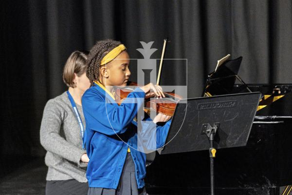 Picture by Sophie Rabey.  06-03-25.  Guernsey Eisteddfod 2025 at Beau Sejour. 
Friday 7th March - Morning Session.  Class M041.  Violin Under 11. (The Shawland Cup)
Olivia Elliot - Chase in the Dark