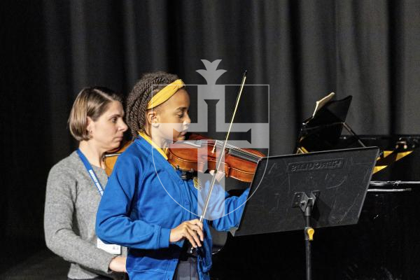 Picture by Sophie Rabey.  06-03-25.  Guernsey Eisteddfod 2025 at Beau Sejour. 
Friday 7th March - Morning Session.  Class M041.  Violin Under 11. (The Shawland Cup)
Olivia Elliot - Chase in the Dark