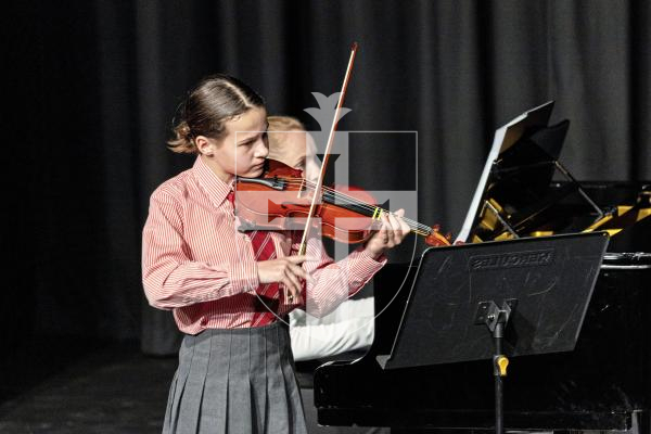 Picture by Sophie Rabey.  06-03-25.  Guernsey Eisteddfod 2025 at Beau Sejour. 
Friday 7th March - Morning Session.  Class M041.  Violin Under 11. (The Shawland Cup)
Lou Bond - Showstopper