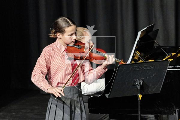 Picture by Sophie Rabey.  06-03-25.  Guernsey Eisteddfod 2025 at Beau Sejour. 
Friday 7th March - Morning Session.  Class M041.  Violin Under 11. (The Shawland Cup)
Lou Bond - Showstopper