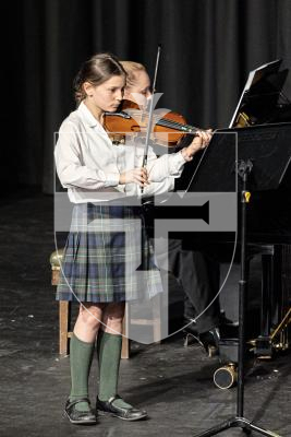 Picture by Sophie Rabey.  06-03-25.  Guernsey Eisteddfod 2025 at Beau Sejour. 
Friday 7th March - Morning Session.  Class M041.  Violin Under 11. (The Shawland Cup)
Ava Abreu - Mandy Lou