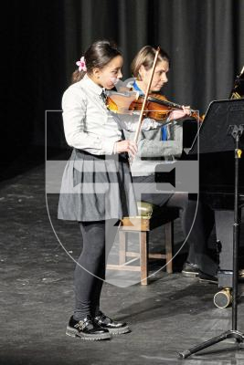 Picture by Sophie Rabey.  06-03-25.  Guernsey Eisteddfod 2025 at Beau Sejour. 
Friday 7th March - Morning Session.  Class M041.  Violin Under 11. (The Shawland Cup)
Ebony Kanjere - The Old Castle