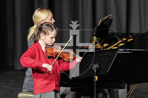 Picture by Sophie Rabey.  06-03-25.  Guernsey Eisteddfod 2025 at Beau Sejour. 
Friday 7th March - Morning Session.  Class M041.  Violin Under 11. (The Shawland Cup)
Cara Vermeulen - Two Roses