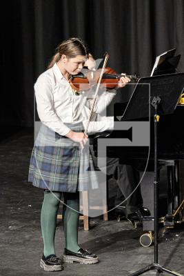 Picture by Sophie Rabey.  06-03-25.  Guernsey Eisteddfod 2025 at Beau Sejour. 
Friday 7th March - Morning Session.  Class M041.  Violin Under 11. (The Shawland Cup)
Florence Torode - Showstopper