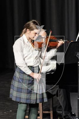 Picture by Sophie Rabey.  06-03-25.  Guernsey Eisteddfod 2025 at Beau Sejour. 
Friday 7th March - Morning Session.  Class M041.  Violin Under 11. (The Shawland Cup)
Florence Torode - Showstopper